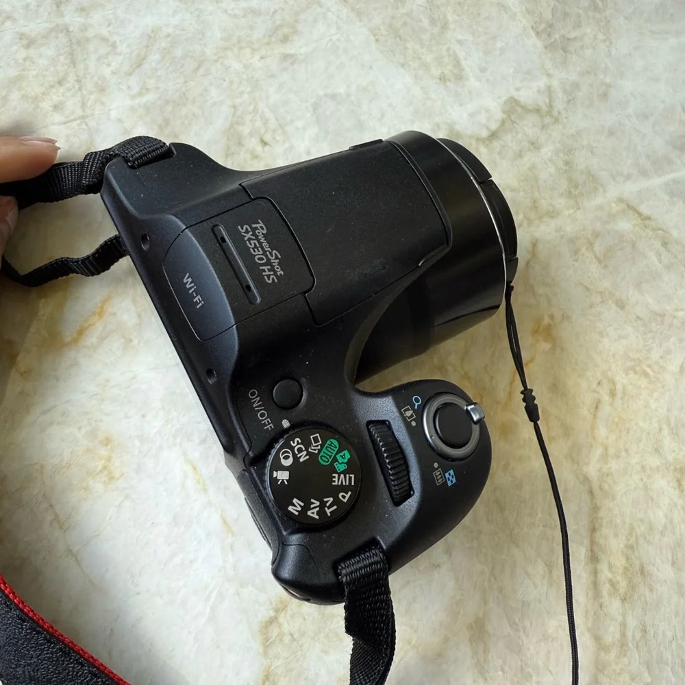 Canon Black Professional Digital Camera with DSLR Features